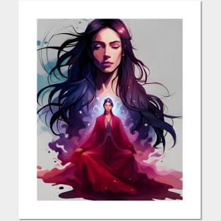 Discover Your Inner Strength: A Captivating Portrait of Meditation Posters and Art